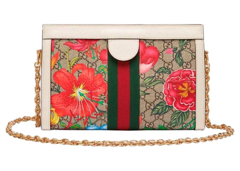 Lookbook グッチ オフィディアGGフローラ ショルダーバッグ (アイボリー)
