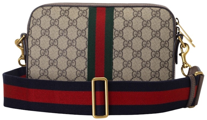 Gucci Ophidia GG Shoulder Bag GG Supreme Canvas Beige/Ebony/Green/Red Lookbook Gucci Ophidia GG Shoulder Bag GG Supreme Canvas Beige/Ebony/Green/Red