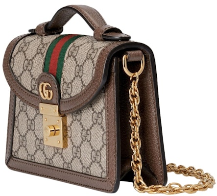 Gucci Ophidia GG Shoulder Bag Mini GG Supreme Canvas Beige/Ebony/Green/Red Order Gucci Ophidia GG Shoulder Bag Mini GG Supreme Canvas Beige/Ebony/Green/Red