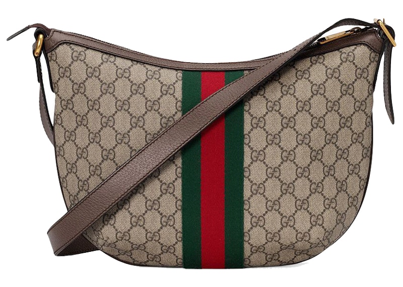 Order 古驰Ophidia GG小号肩背包 米色/乌木色