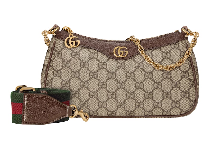 Gucci Ophidia GG Small Handbag Beige/Ebony