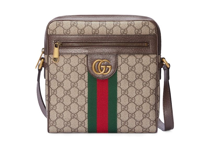 Gucci Ophidia GG Small Messenger Bag Beige/Ebony