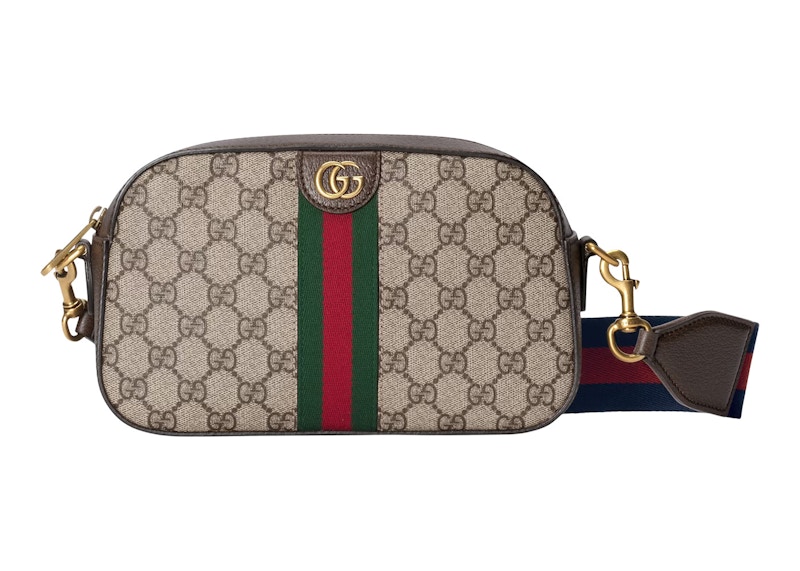 Gucci Ophidia GG Small Shoulder Bag Beige/Ebony