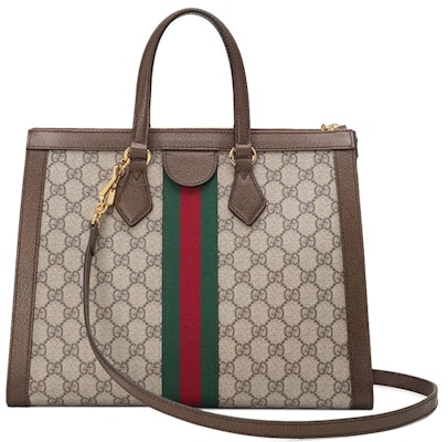 Gucci Ophidia GG Top Handle Bag Medium Beige/Ebony Order Gucci Ophidia GG Top Handle Bag Medium Beige/Ebony