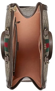Bolso Gucci Ophidia GG Asa Superior Mediano Beige/Ebony Lookbook Bolso Gucci Ophidia GG Asa Superior Mediano Beige/Ebony