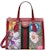 Gucci Ophidia GG Tote Bag Small Flora Red