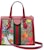 Gucci Ophidia GG Tote Bag Small Flora Red