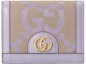 Buy Gucci Ophidia Jumbo GG Card Case Beige/Lilac