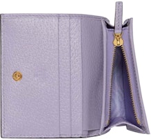 古驰 Ophidia Jumbo GG 卡片夾 杏色/丁香色 Order 古驰 Ophidia Jumbo GG 卡片夾 杏色/丁香色