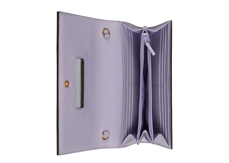 Lookbook Gucci Ophidia Jumbo GG Continental Wallet Beige/Lilac