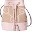 Buy 구찌 오피디아 점보 GG 미니 버킷백 카멜/라이트핑크