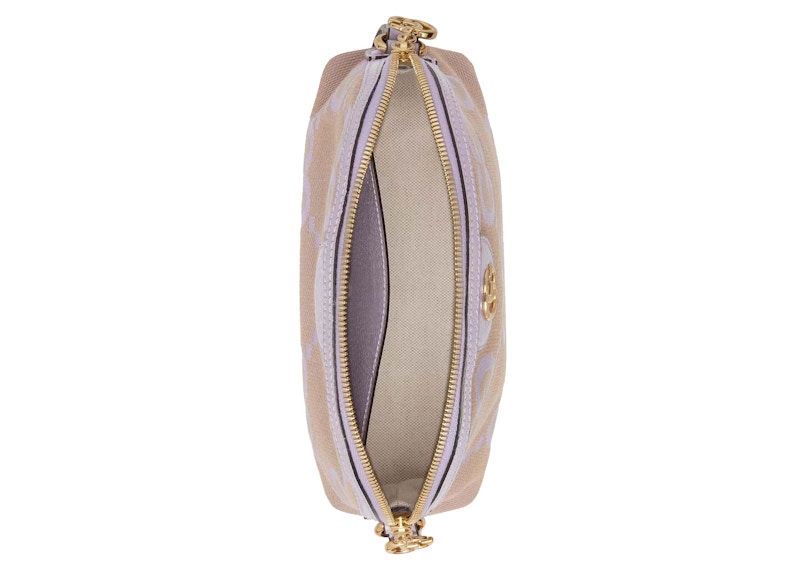 Gucci Ophidia Jumbo GG Small Shoulder Bag Beige/Lilac 圖 3