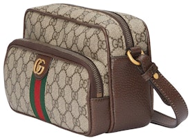 Gucci Ophidia Messenger Bag Small GG Supreme Beige/Ebony Gucci Ophidia Messenger Bag Small GG Supreme Beige/Ebony