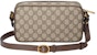 Gucci Ophidia Messenger Bag Small GG Supreme Beige/Ebony