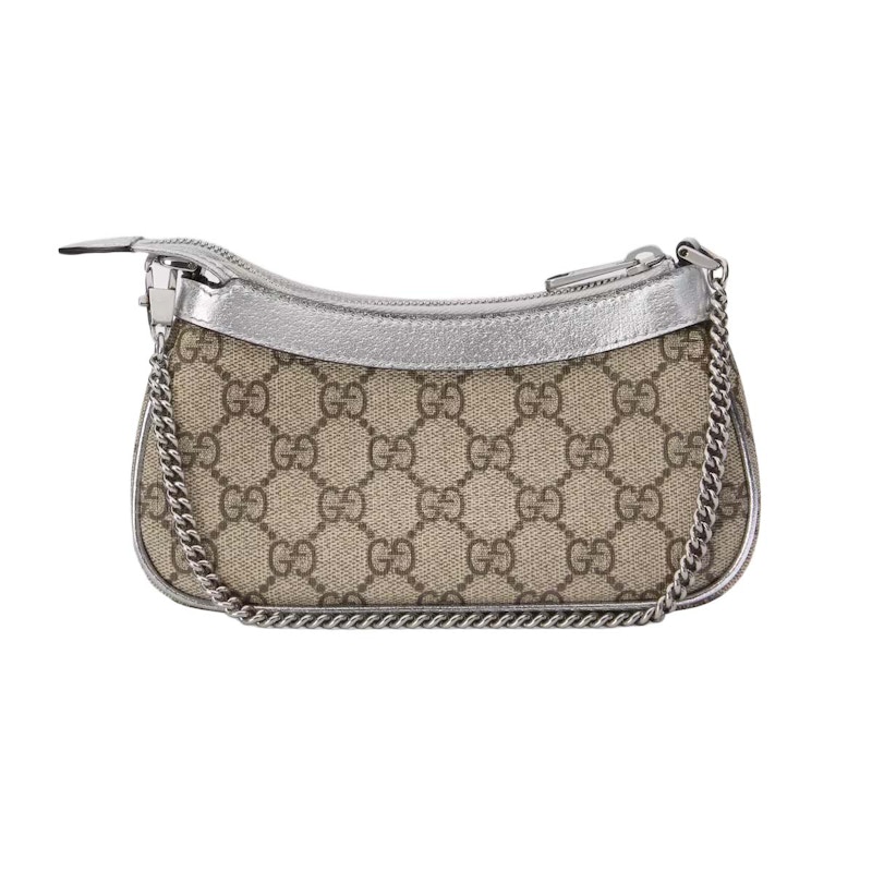 Gucci Ophidia Mini Bag Beige/Ebony/Metallic Silver 圖 3