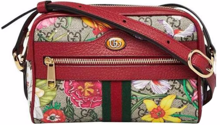 古驰Ophidia红色Flora小号单肩包红色 Buy 古驰Ophidia红色Flora小号单肩包红色