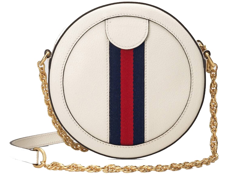 Order グッチ オフィディア ミニラウンドショルダーバッグ (ホワイト)
