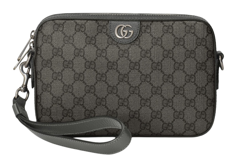 Gucci Ophidia Shoulder Bag GG Supreme Grey/Black
