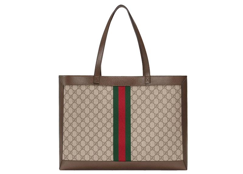 Order Gucci Ophidia Soft GG Supreme Tas Medium Beige/Ebony