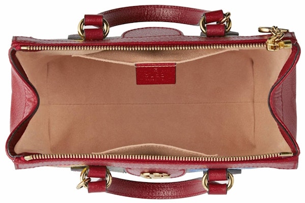 Gucci Ophidia Tote Bag GG Flora Small Red Lookbook Gucci Ophidia Tote Bag GG Flora Small Red