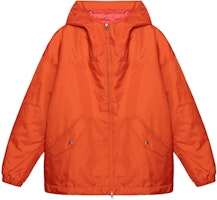 Gucci Orange Solid Logo Patch Zip-Up Hoodie Jacket 660360-ZABPI-7500 Gucci Orange Solid Logo Patch Zip-Up Hoodie Jacket 660360-ZABPI-7500