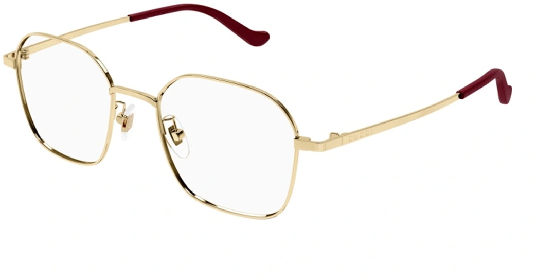 gucci-oval-metal-optical-glasses-with-letter-logo-gold-unisex-couples-style-gg-1611-oa-003