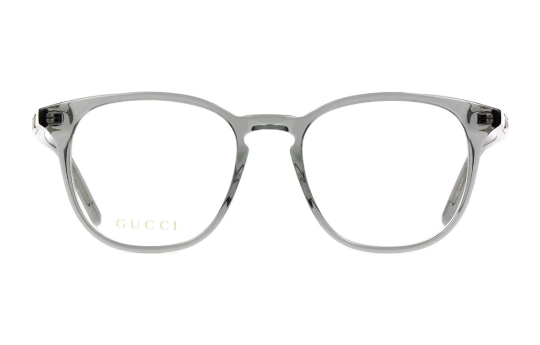 Lookbook GUCCI 椭圆复古光学眼镜框 男女通用 经典复古风格（可配近视镜） GG1157O-005