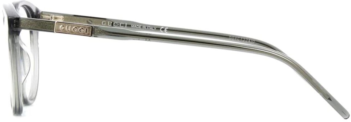 GUCCI 椭圆复古光学眼镜框 男女通用 经典复古风格(可配近视镜) GG1157O-005 Shop GUCCI 椭圆复古光学眼镜框 男女通用 经典复古风格(可配近视镜) GG1157O-005
