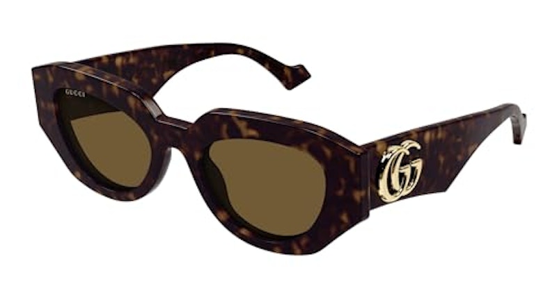 Gucci Oval Sunglasses Brown (GG1421S-002-FR)