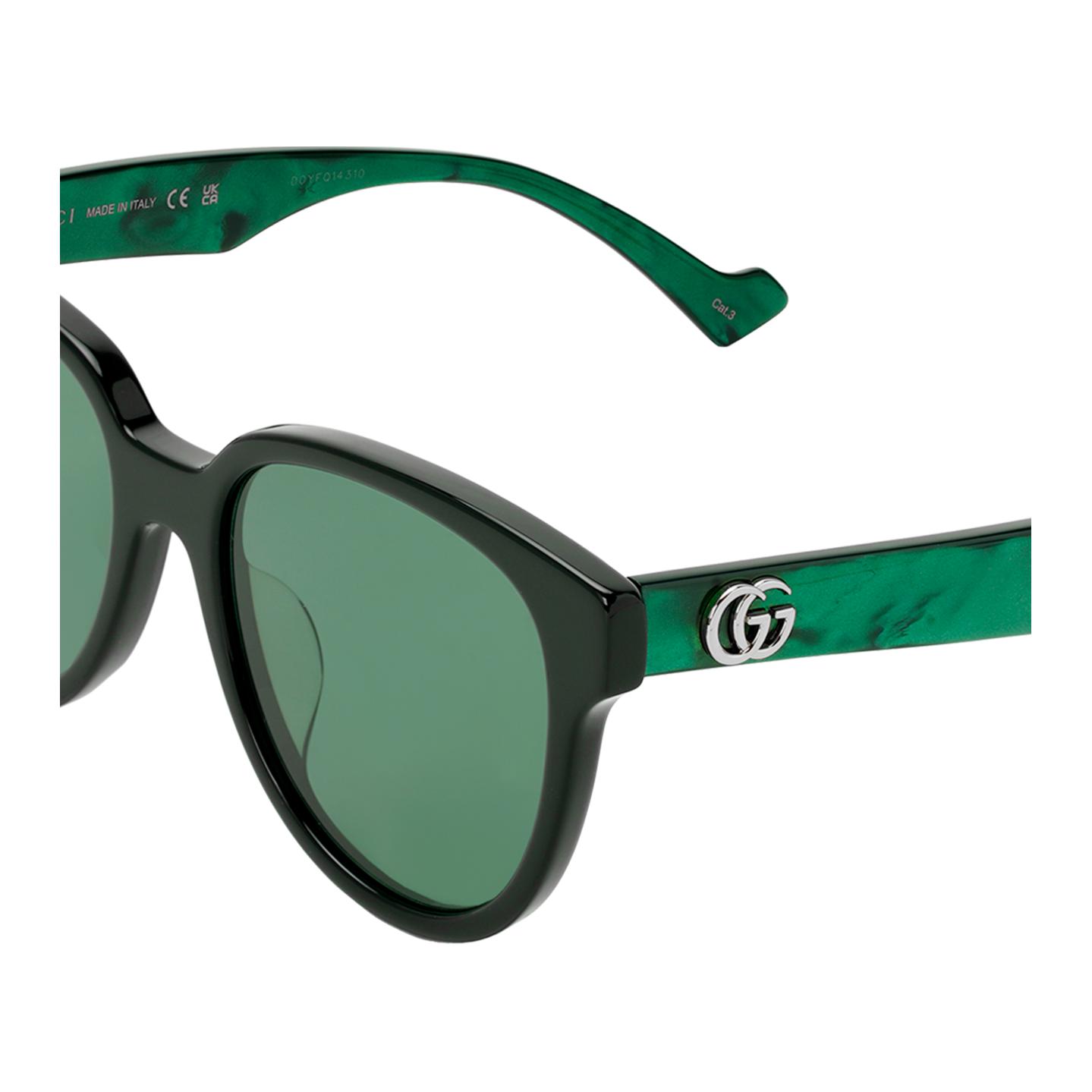 Details for GUCCI Oval Sunglasses Double G Acetate Unisex GG0960sa-001