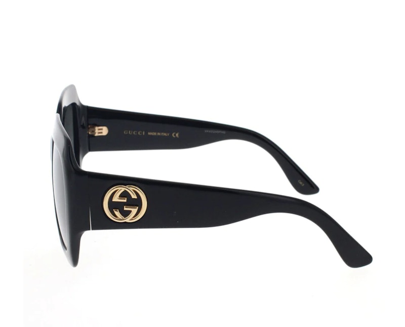 Gucci Oversized Square Sunglasses Black/Grey (GG0053SN-001) 圖 3