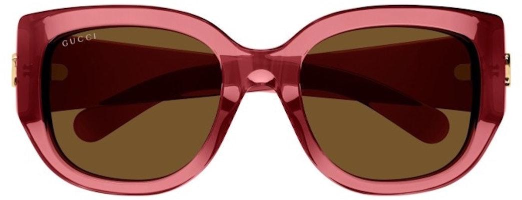 Gucci Oversized Square Sunglasses Red/Brown (GG1599SA-003) Order Gucci Oversized Square Sunglasses Red/Brown (GG1599SA-003)