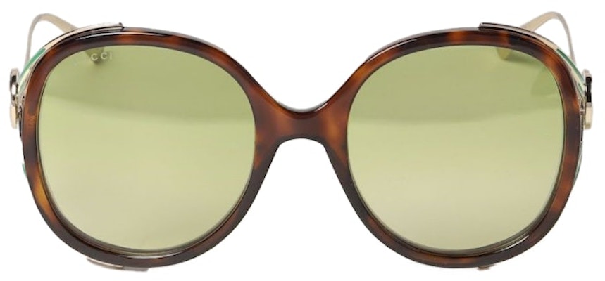 Gucci Oversized Sunglasses Tortise/Green (GG0226S-006-56) Order Gucci Oversized Sunglasses Tortise/Green (GG0226S-006-56)