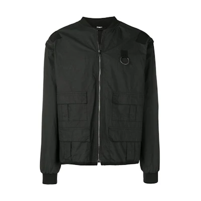 Gucci Oversized Zip-Up Jacket Black 544656-XDAEV-1868