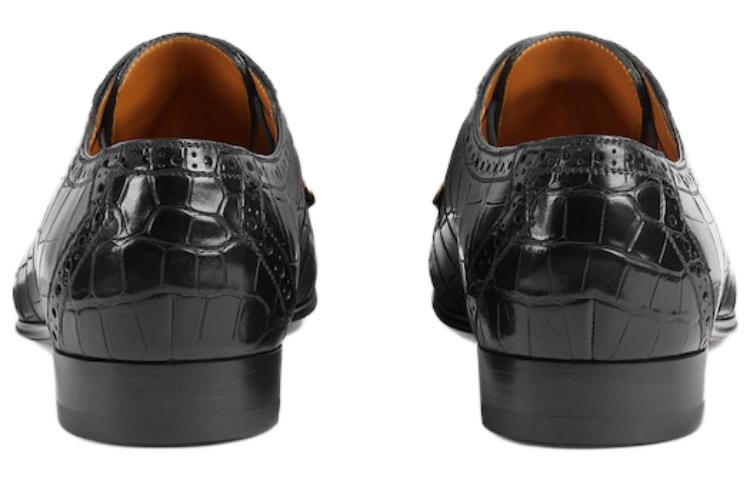 Gucci Oxford 'Black Crocodile' 圖 5