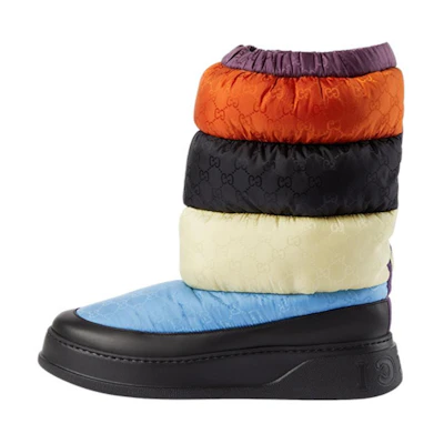 Gucci Padded Snow Boot 'Black Multi-Color'