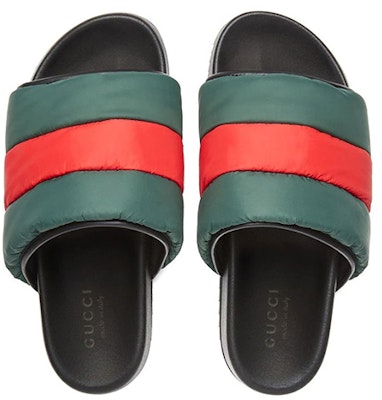 Gucci Sandalia Acolchada Web 'Verde Rojo' 692387-UFR30-3060 Purchase Gucci Sandalia Acolchada Web 'Verde Rojo' 692387-UFR30-3060