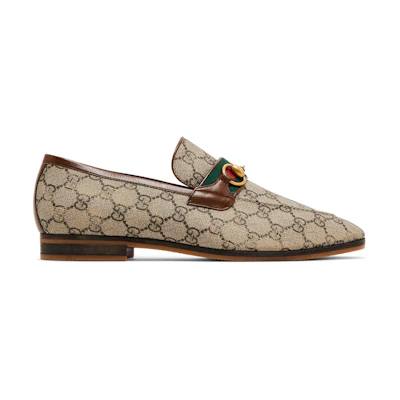 Gucci Paride Moccasin 'GG Supreme - Beige'