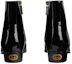Purchase グッチ パテントショートブーツ 黒ジップ 723653-BNC00-1000