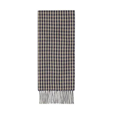 GUCCI Patterned Wool Knit Scarf Unisex Couple Design Multicolor. 7641684G2004178