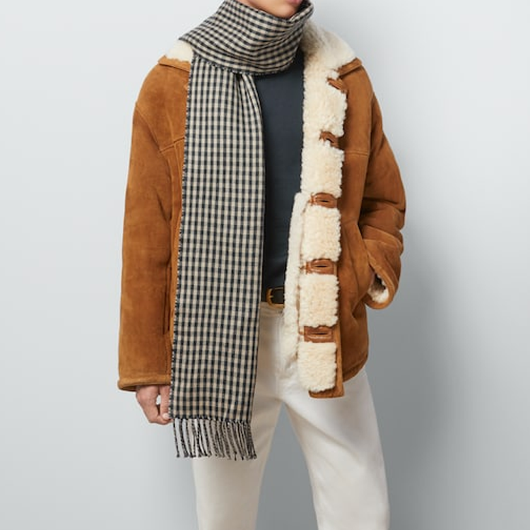 GUCCI Patterned Wool Knit Scarf Unisex Couple Design Multicolor. 7641684G2004178 圖 5