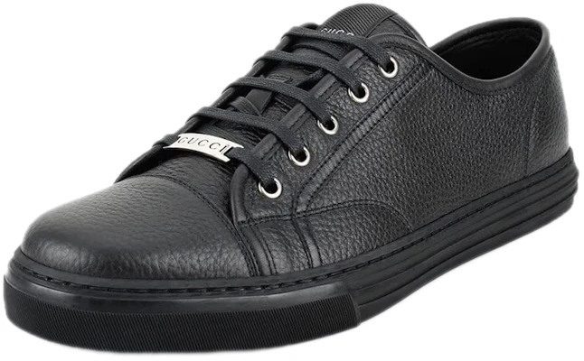 Baskets Basses Gucci en Cuir Nappa Grainé ''Noir'' 312615-AOD50-1000 Shop Baskets Basses Gucci en Cuir Nappa Grainé ''Noir'' 312615-AOD50-1000
