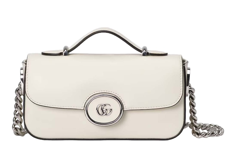 Gucci Petite GG Mini Bag White