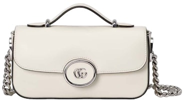 Gucci Petite GG Mini Bag White Gucci Petite GG Mini Bag White