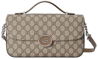Gucci Petite GG Small Shoulder Bag Beige/Ebony Gucci Petite GG Small Shoulder Bag Beige/Ebony