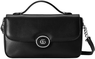 Gucci Petite GG Small Shoulder Bag Black Gucci Petite GG Small Shoulder Bag Black