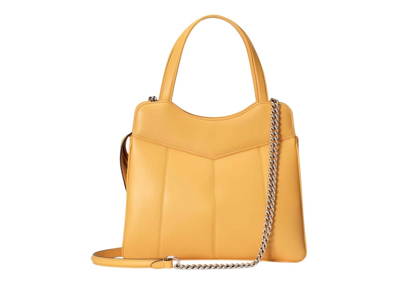 Lookbook 古馳小號GG黃色小托特包