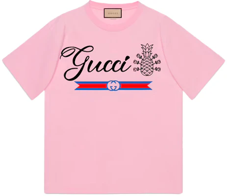 Kaos Pria Gucci Logo Nanas Cetak Pink 616036-XJD21-5904 Buy Kaos Pria Gucci Logo Nanas Cetak Pink 616036-XJD21-5904
