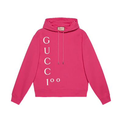 Gucci Pink Hoodie with Logo Pattern 646953-XJDXD-5251