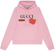 Gucci Pink Logo Cotton Pattern Long-Sleeve Sweatshirt 626989-XJDOR-5904 Gucci Pink Logo Cotton Pattern Long-Sleeve Sweatshirt 626989-XJDOR-5904